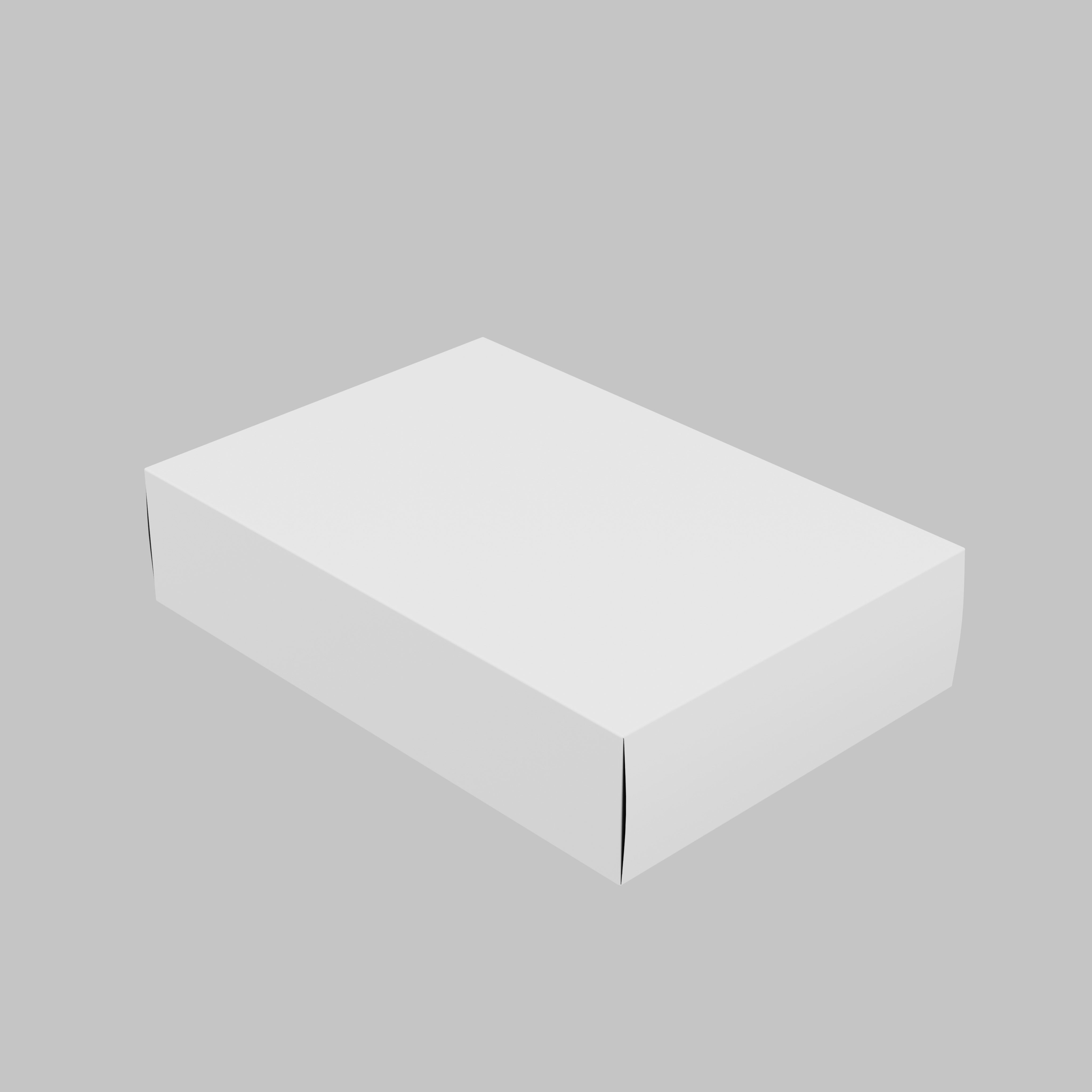 Semolina Pasta Box Low-poly 3D model_7