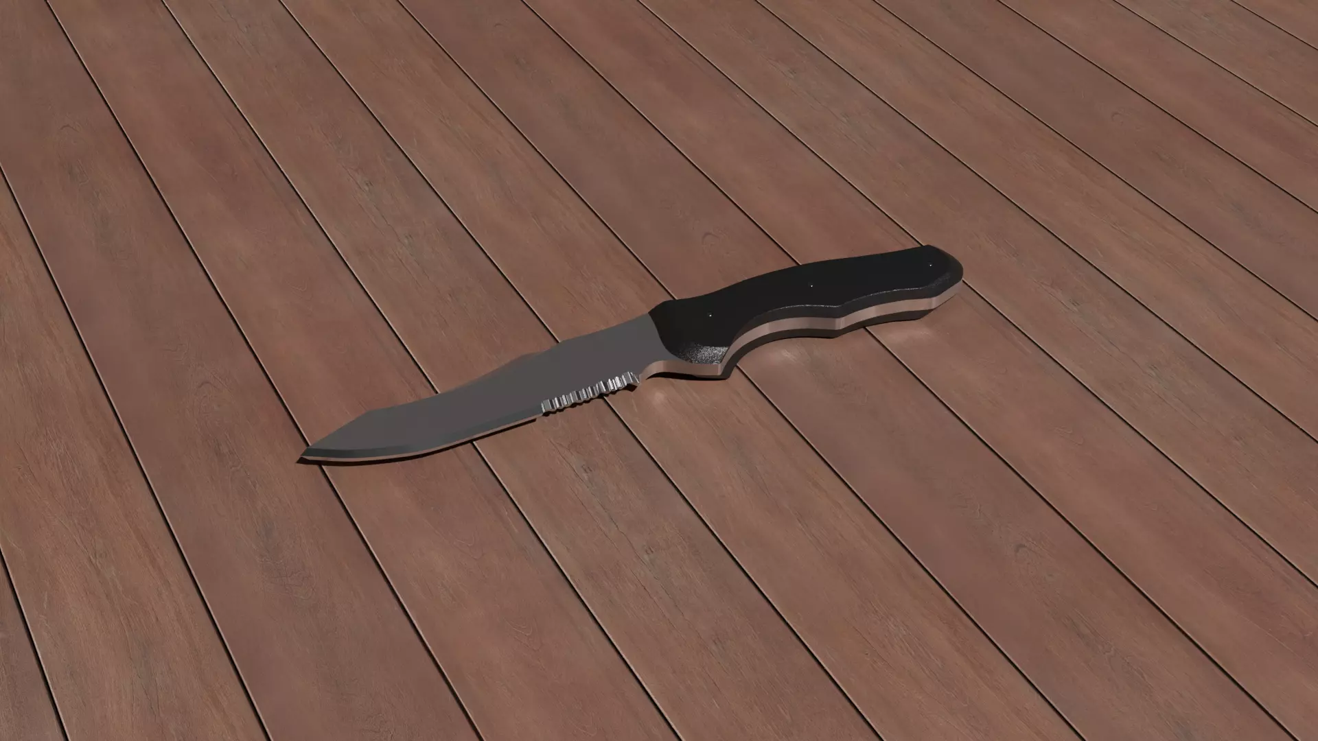 Call of Duty Modern Warfare 2019 Knife 3D print model_0