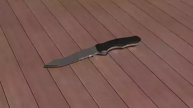 Call of Duty Modern Warfare 2019 Knife 3D print model