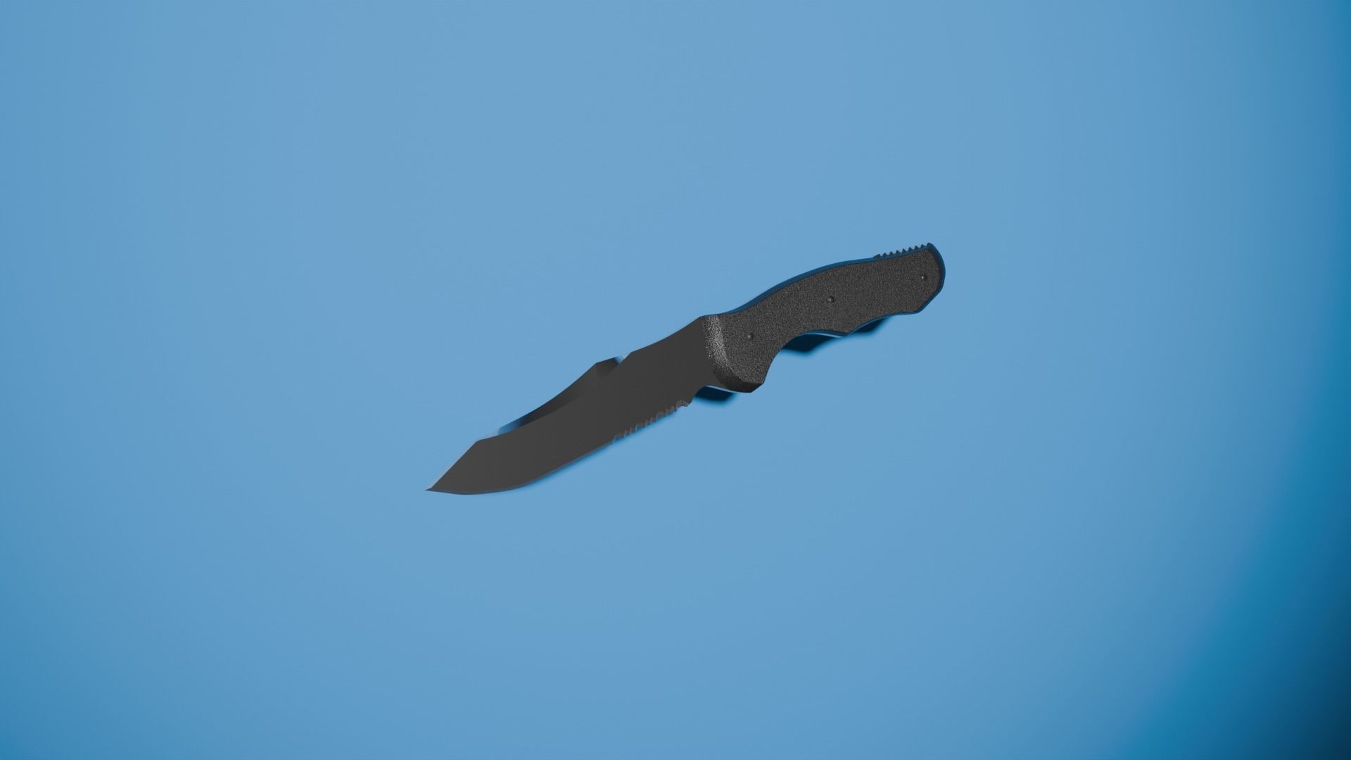 Call of Duty Modern Warfare 2019 Knife 3D print model_1