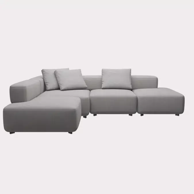 Alphabet Sofa Series PL300-3 Free 3D model