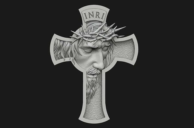 Pendiente de Jesus 3D print model