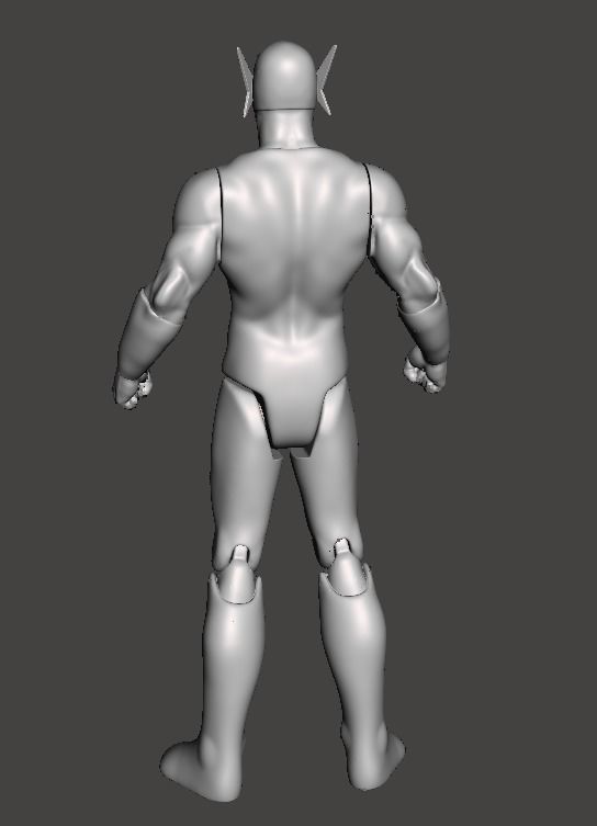 STL File 3D print Super Powers Black Vulcan Model 3D print model_3