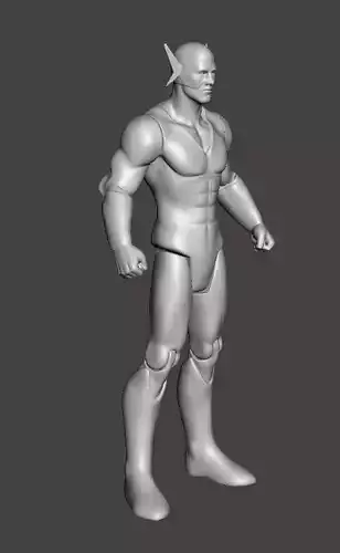 STL File 3D print Super Powers Black Vulcan Model