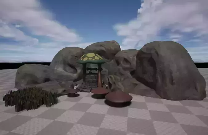 Stylized Mushroom Fantasy Pack