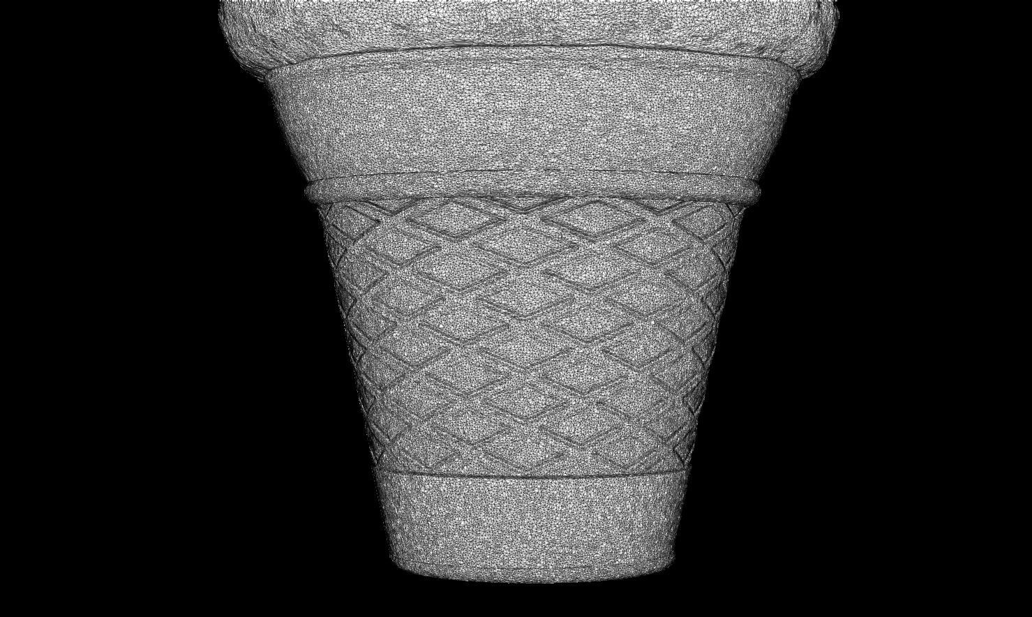 3D PRINTABLE ICE CREAM CUP AND CONE 3D print model_18