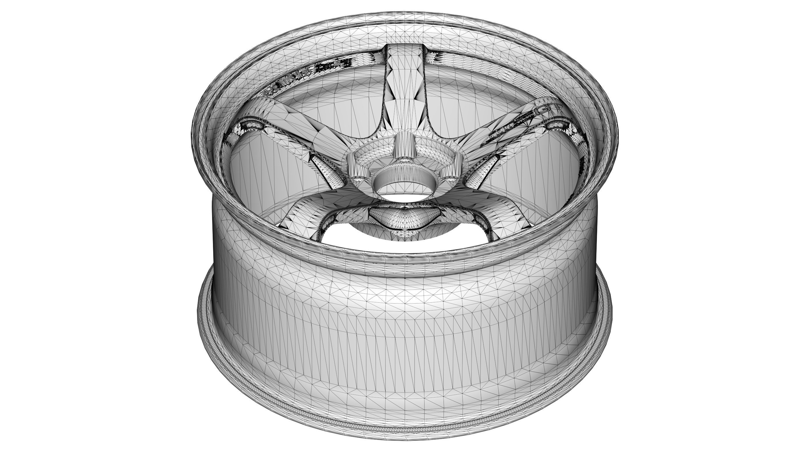 Yokohama Advan GT 3D model_6