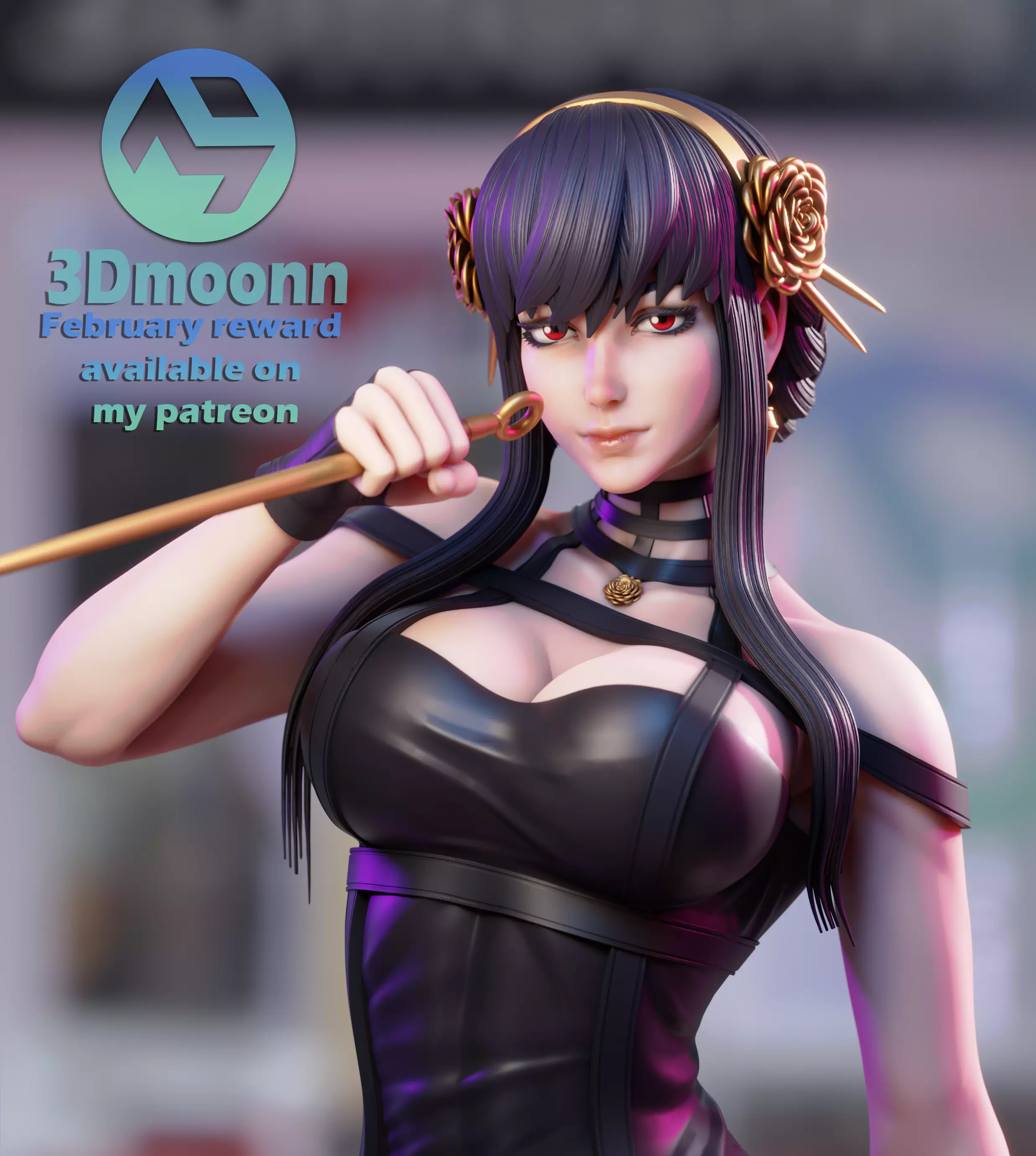 yor - spy x family 3D print model