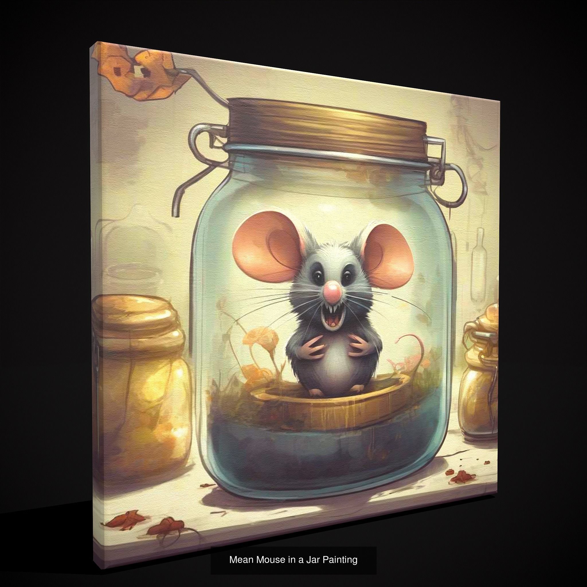 Creatures in a Jar Paintings Two 3D Model Collection_13