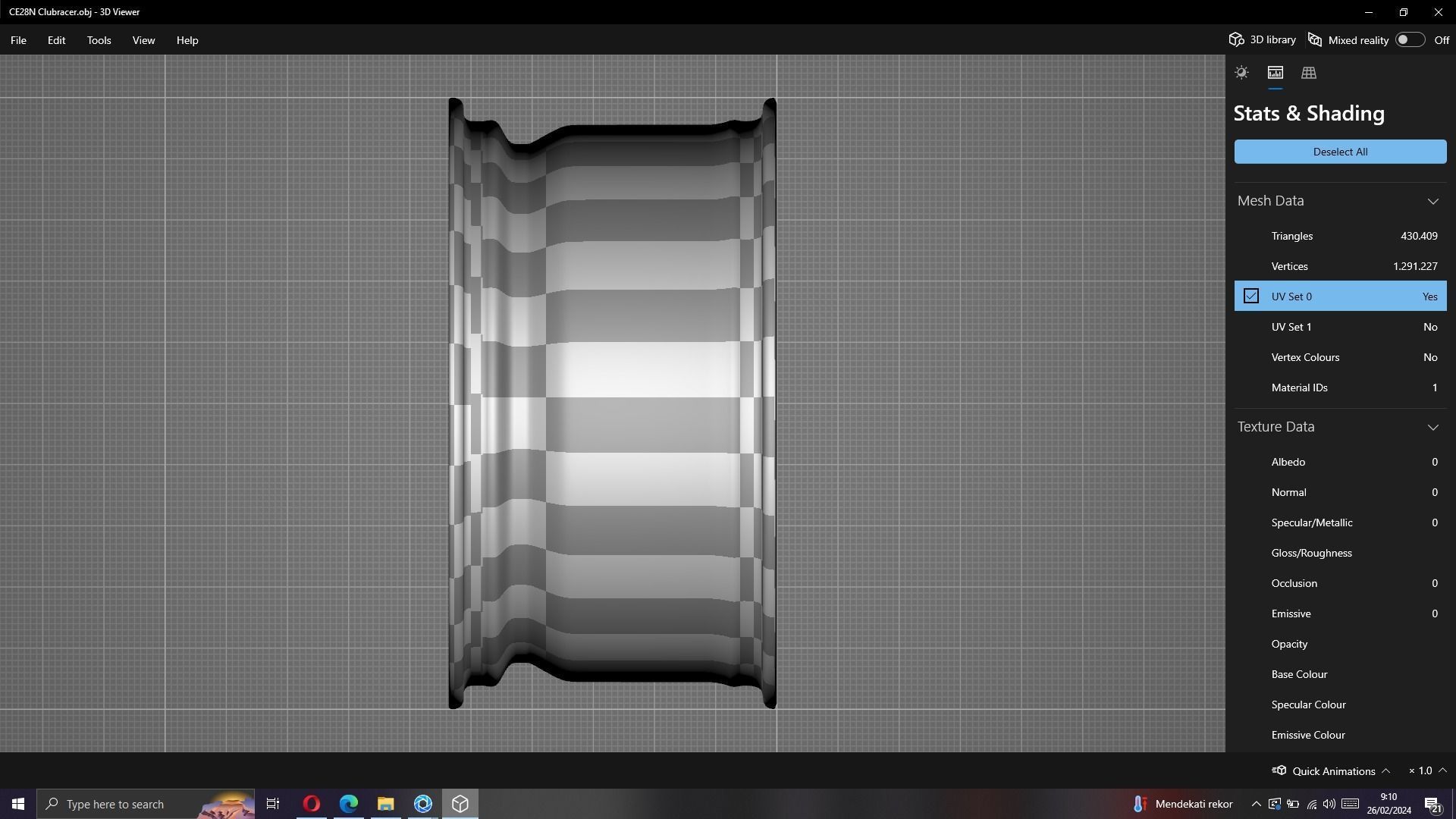 Volk RAYS CE28N Low-poly 3D model_9
