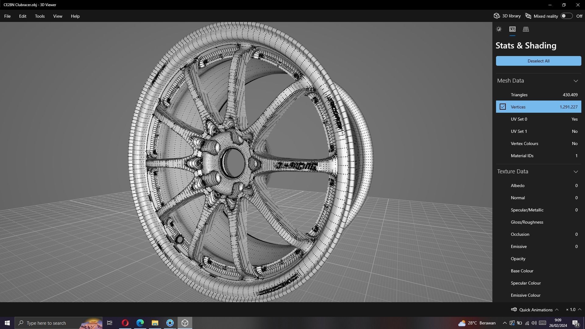 Volk RAYS CE28N Low-poly 3D model_4