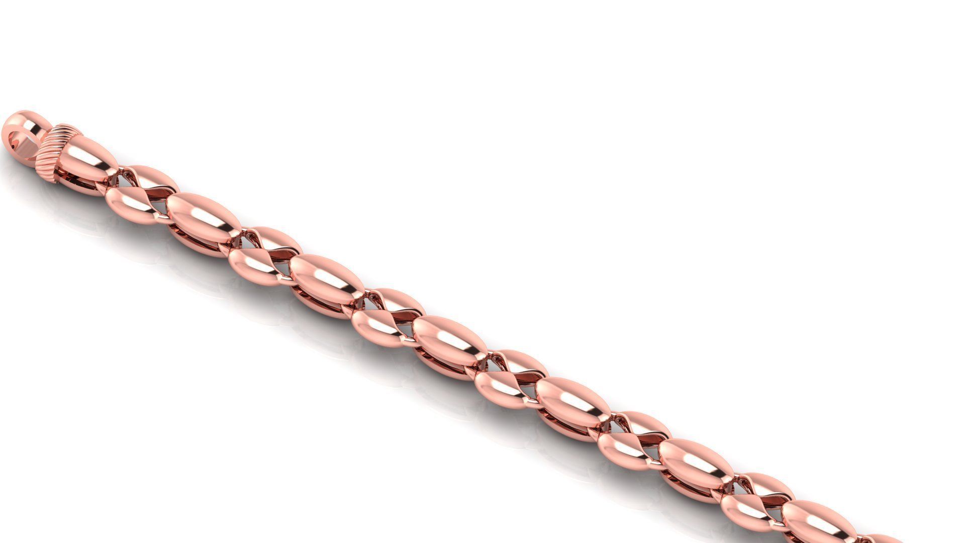 7MM 3d printed chain Model highly sold direct castable 3D print model_5