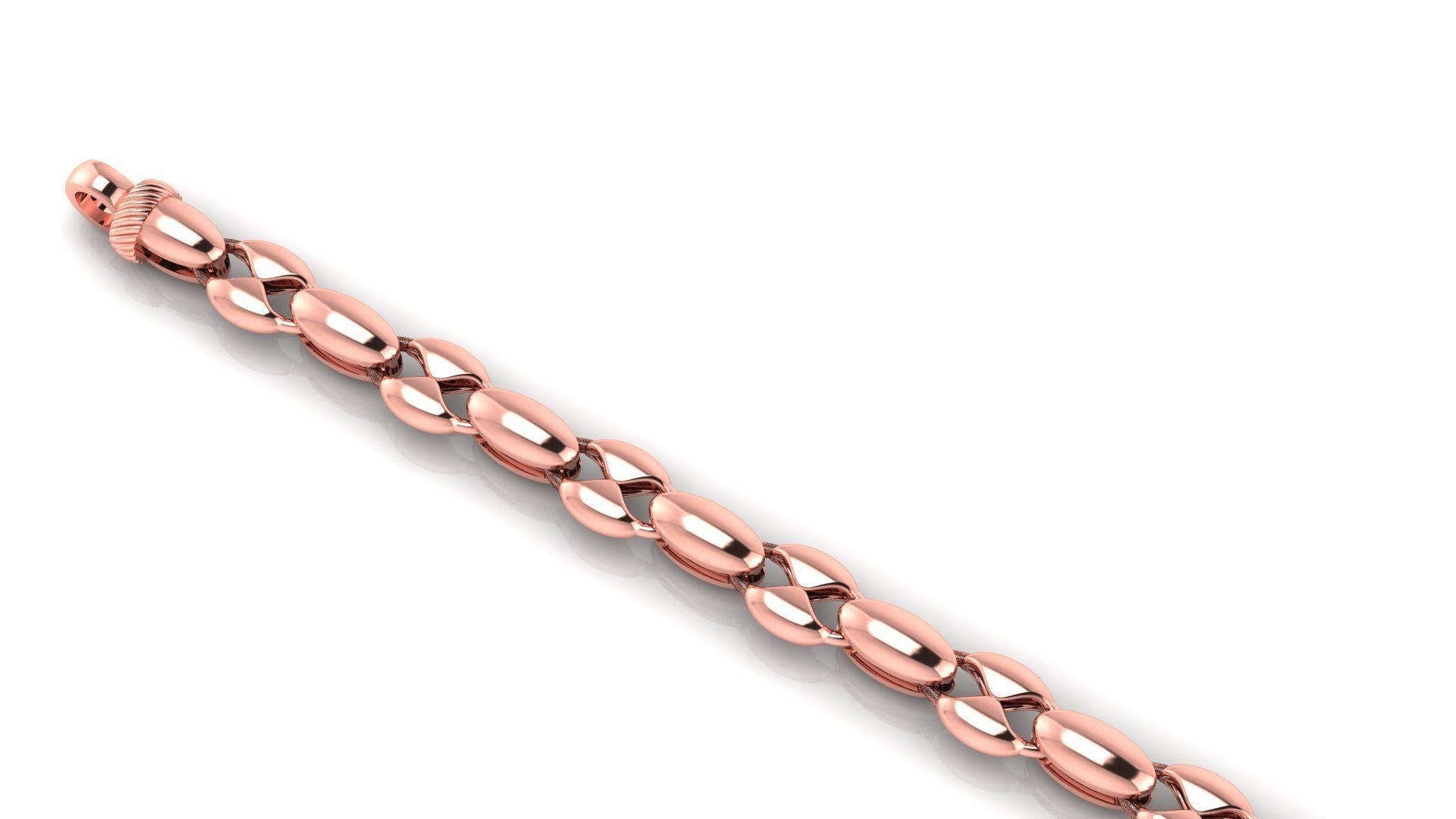 7MM 3d printed chain Model highly sold direct castable 3D print model_3