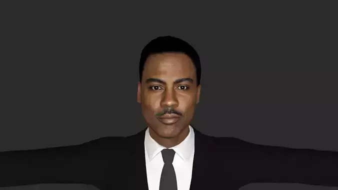 Chris Rock Hyper Realistic Full Body Rigged Character
