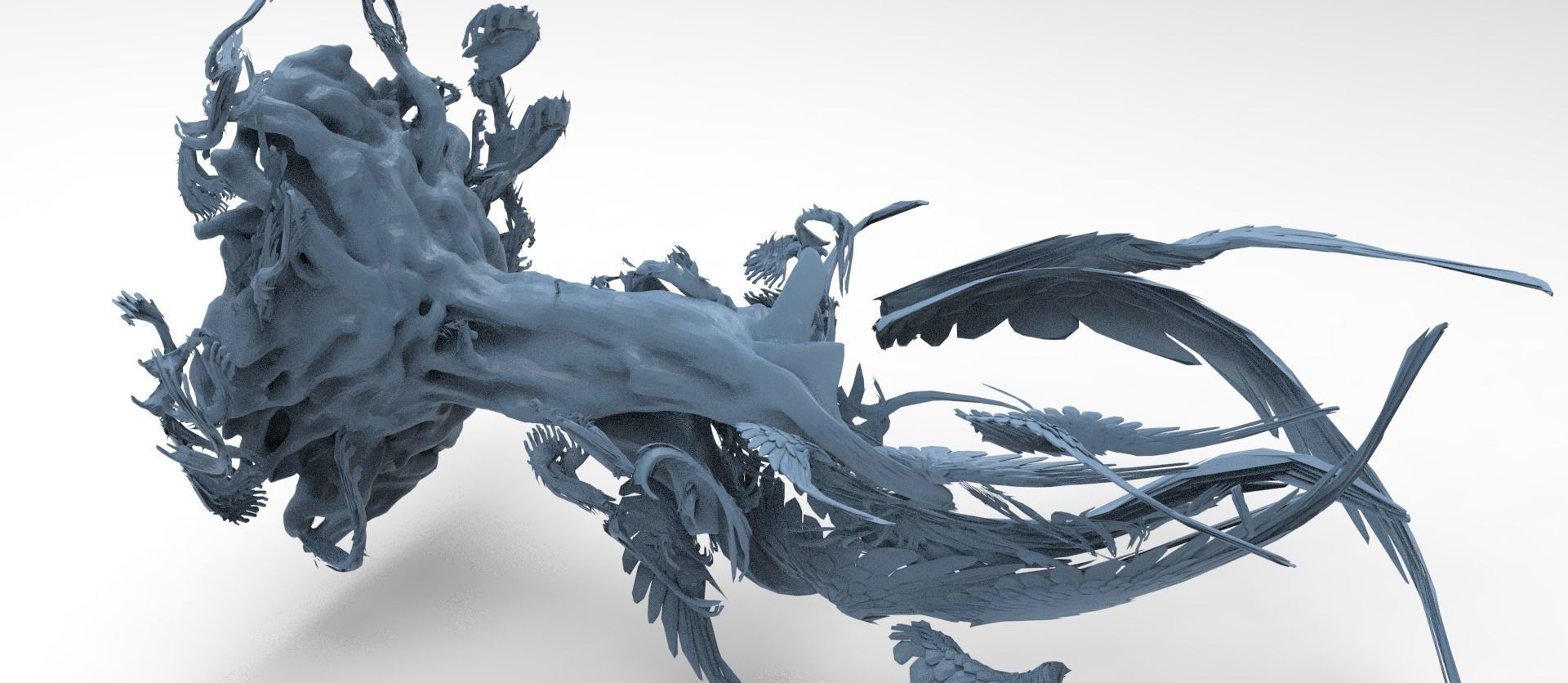 Ghost rock Hades Roots collection Low-poly 3D model_14