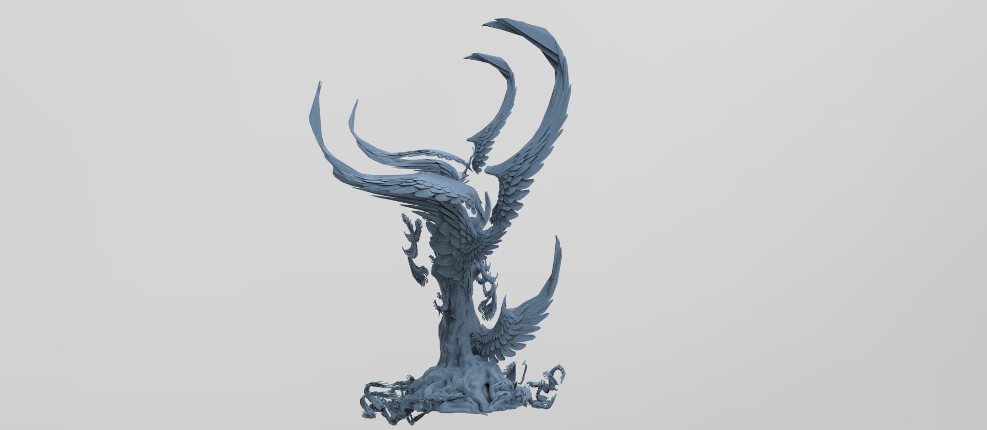 Ghost rock Hades Roots collection Low-poly 3D model_15