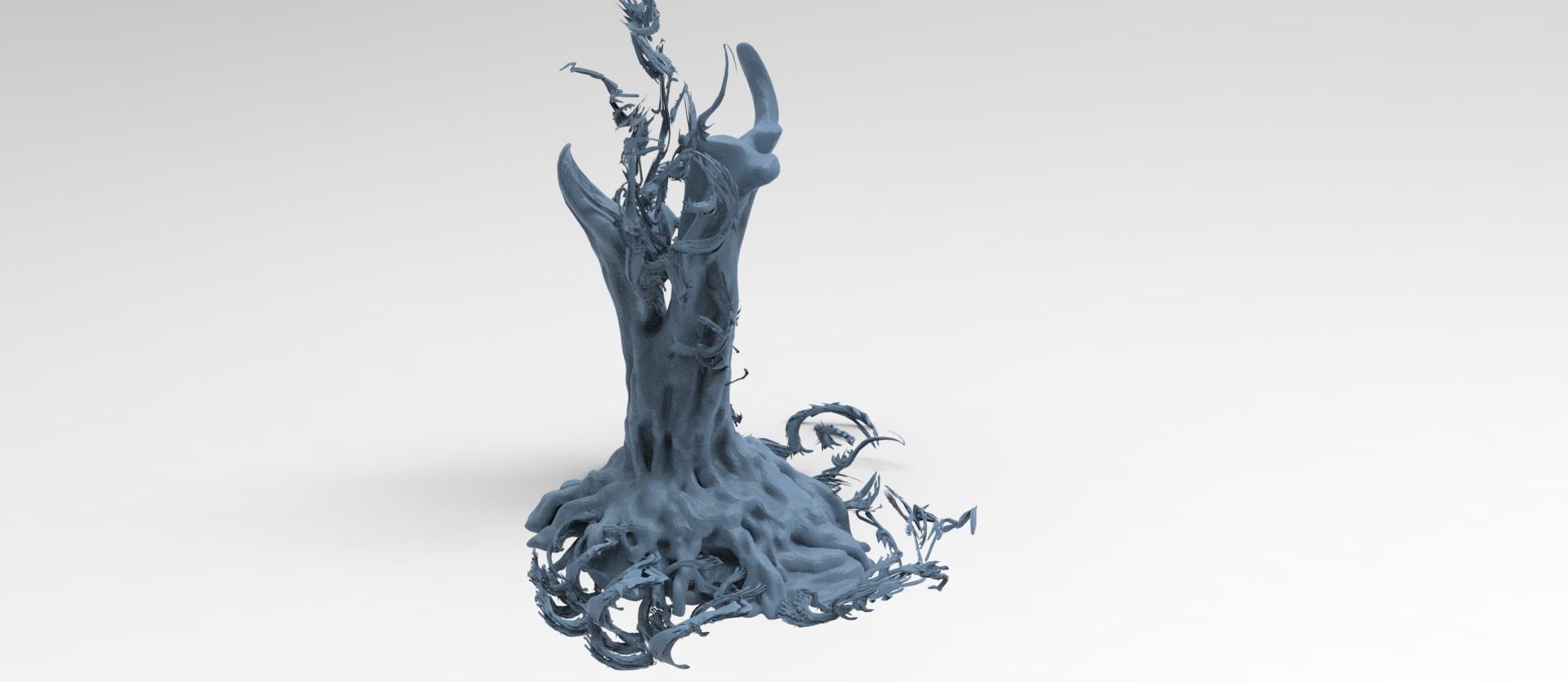 Ghost rock Hades Roots collection Low-poly 3D model_7