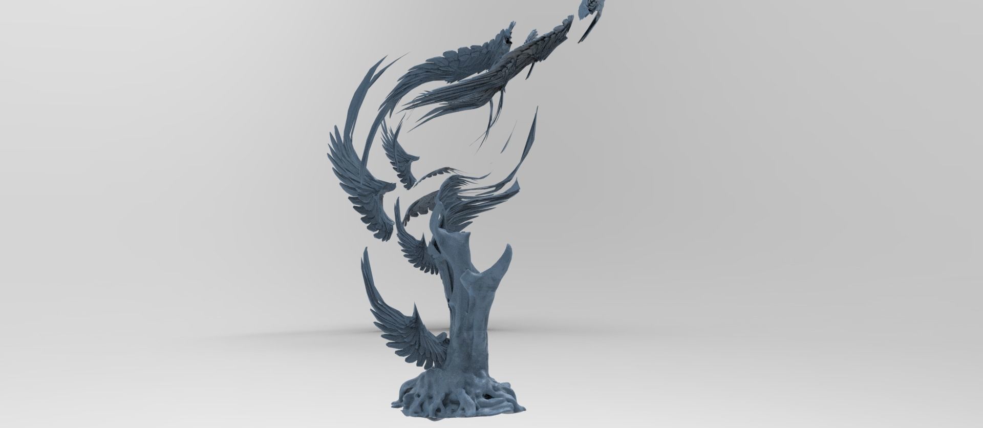 Ghost rock Hades Roots collection Low-poly 3D model_16