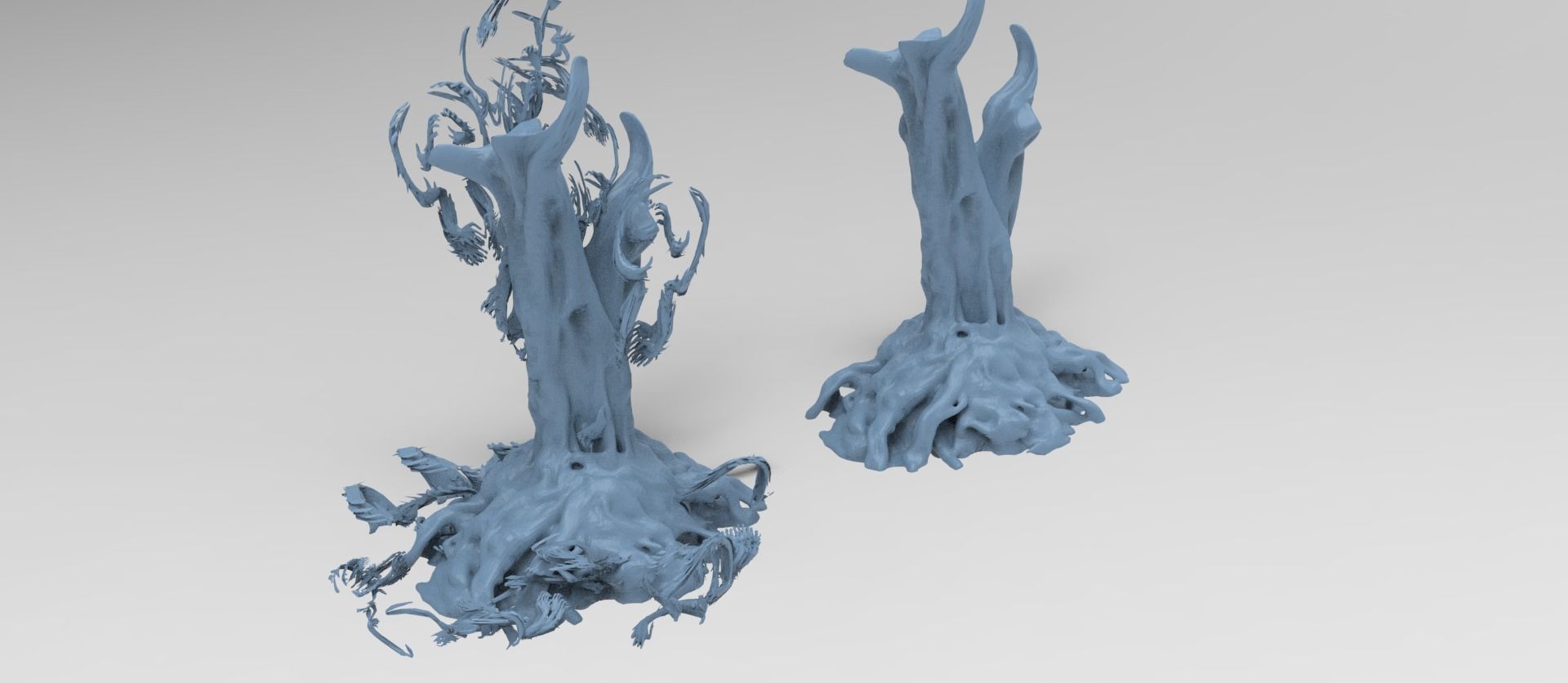 Ghost rock Hades Roots collection Low-poly 3D model_24