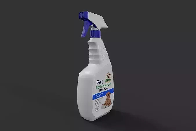 Pet Stain and Odor Remover Low-poly 3D model 3