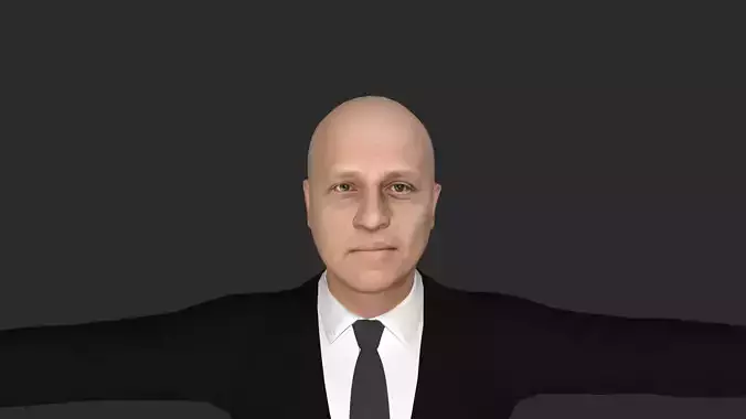 Dean Barrow Hyper Realistic Full Body Fully Rigged 3D Character