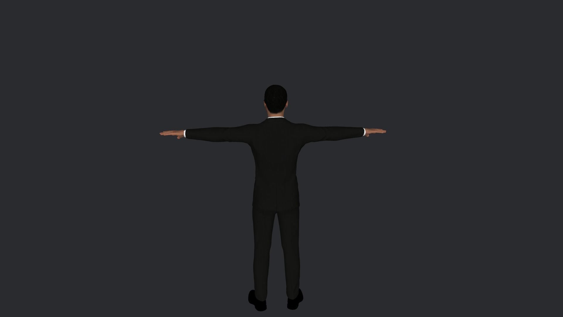 Dwyane Wade Hyper Realistic Full Body Rigged Character 3D model_22