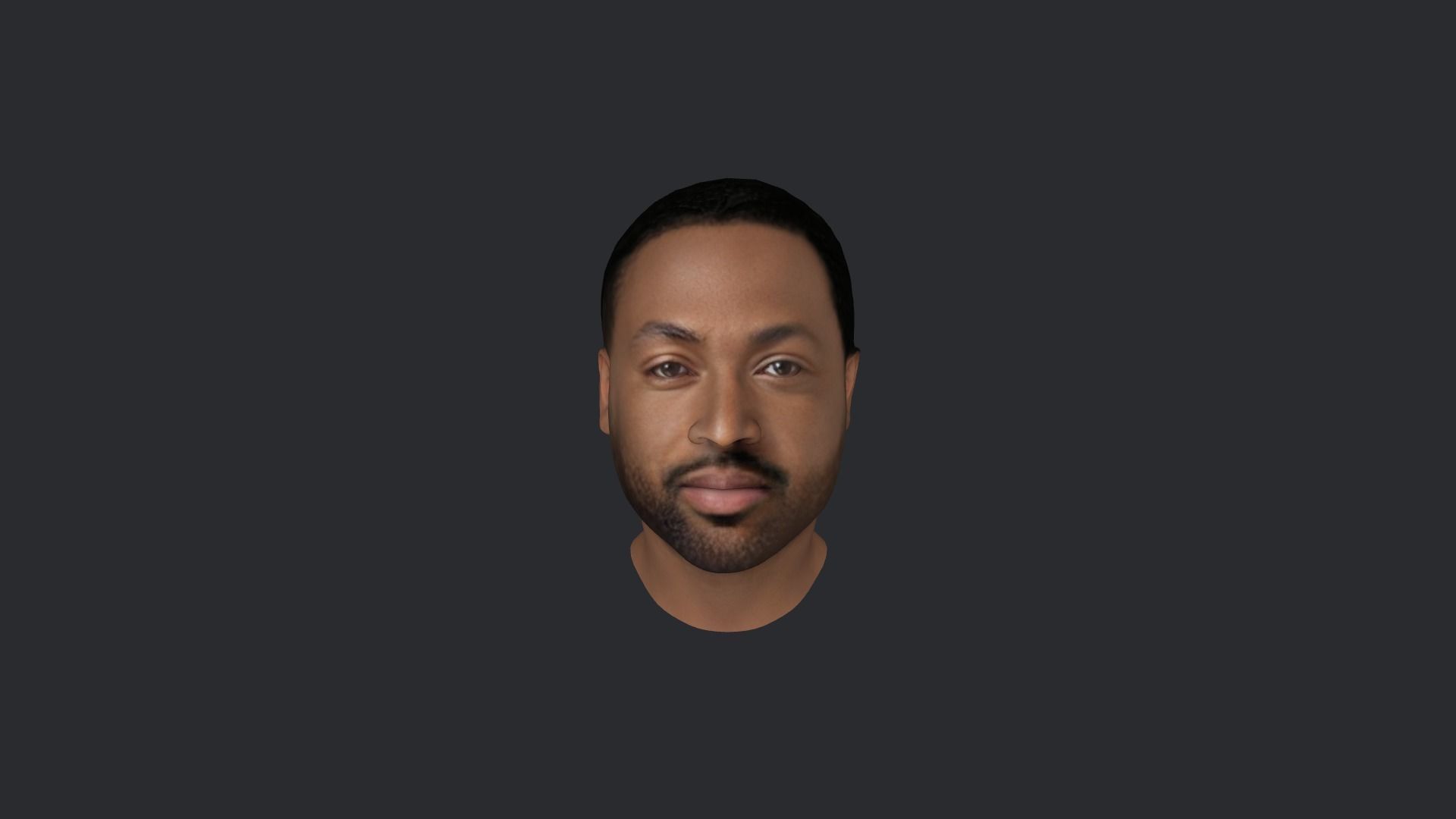 Dwyane Wade Hyper Realistic Full Body Rigged Character 3D model_23