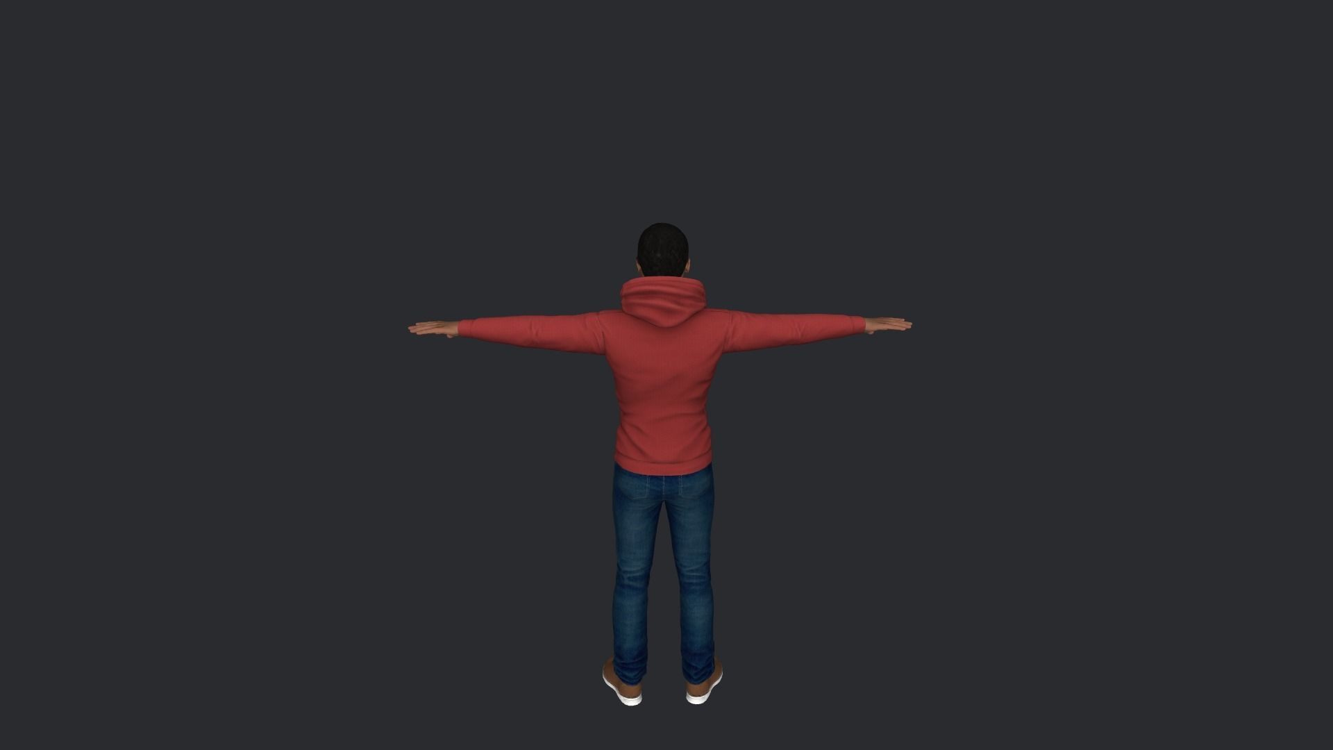 Dwyane Wade Hyper Realistic Full Body Rigged Character 3D model_9