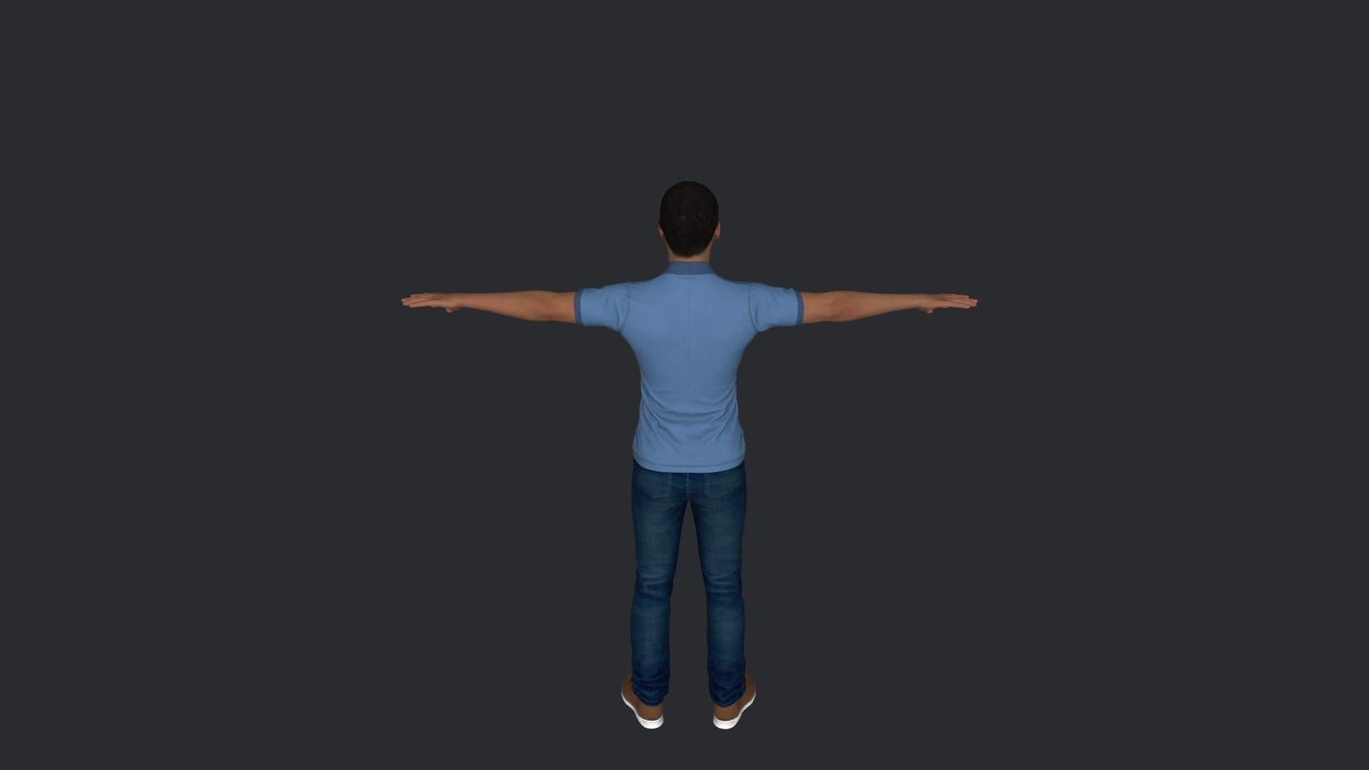 Dwyane Wade Hyper Realistic Full Body Rigged Character 3D model_15