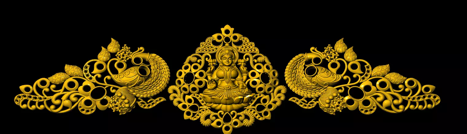 south indian belt  rhino matrix 3D print model_0