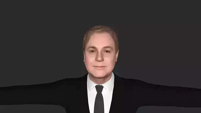 Elton John Hyper Realistic Full Body Fully Rigged 3D Character