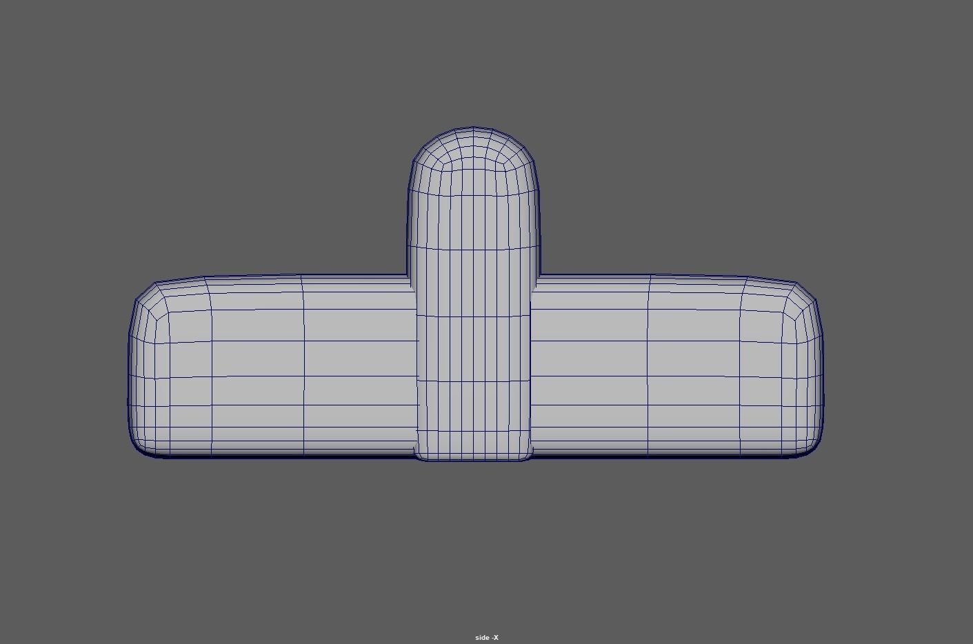 Minimalist Double Side Velvet Modular Sofa Low-poly 3D model_16