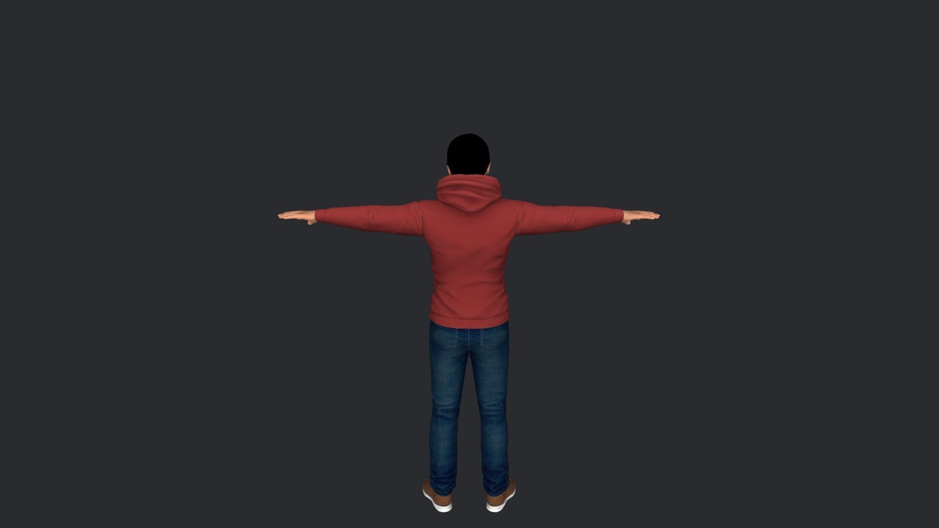 Hannibal Lecter Hyper Realistic Full Body Rigged Character 3D model_22