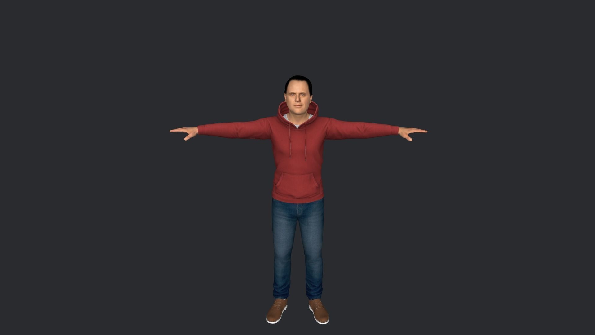 Hannibal Lecter Hyper Realistic Full Body Rigged Character 3D model_20