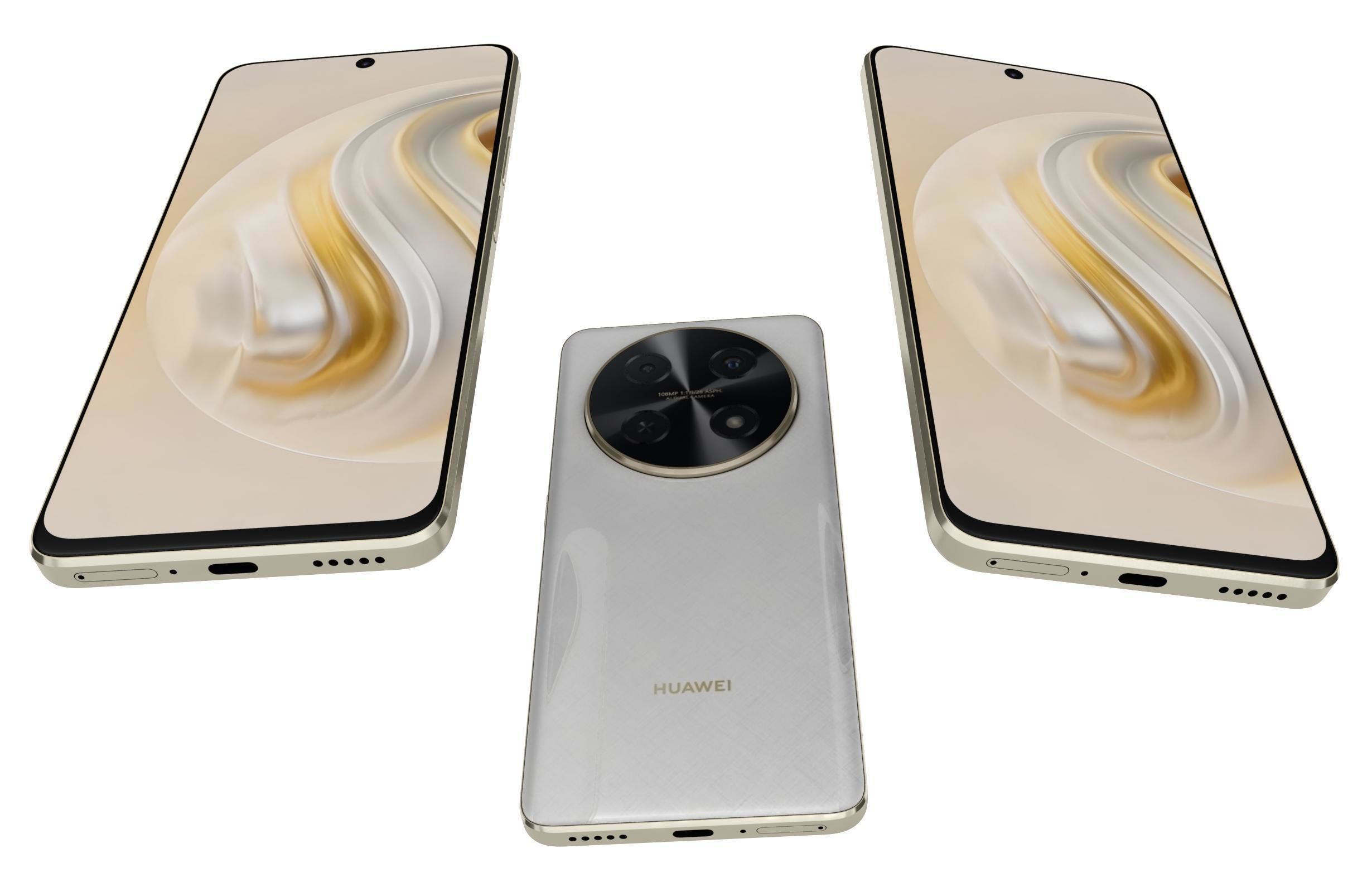 Huawei Enjoy 70 Pro All Colors 3D model_14