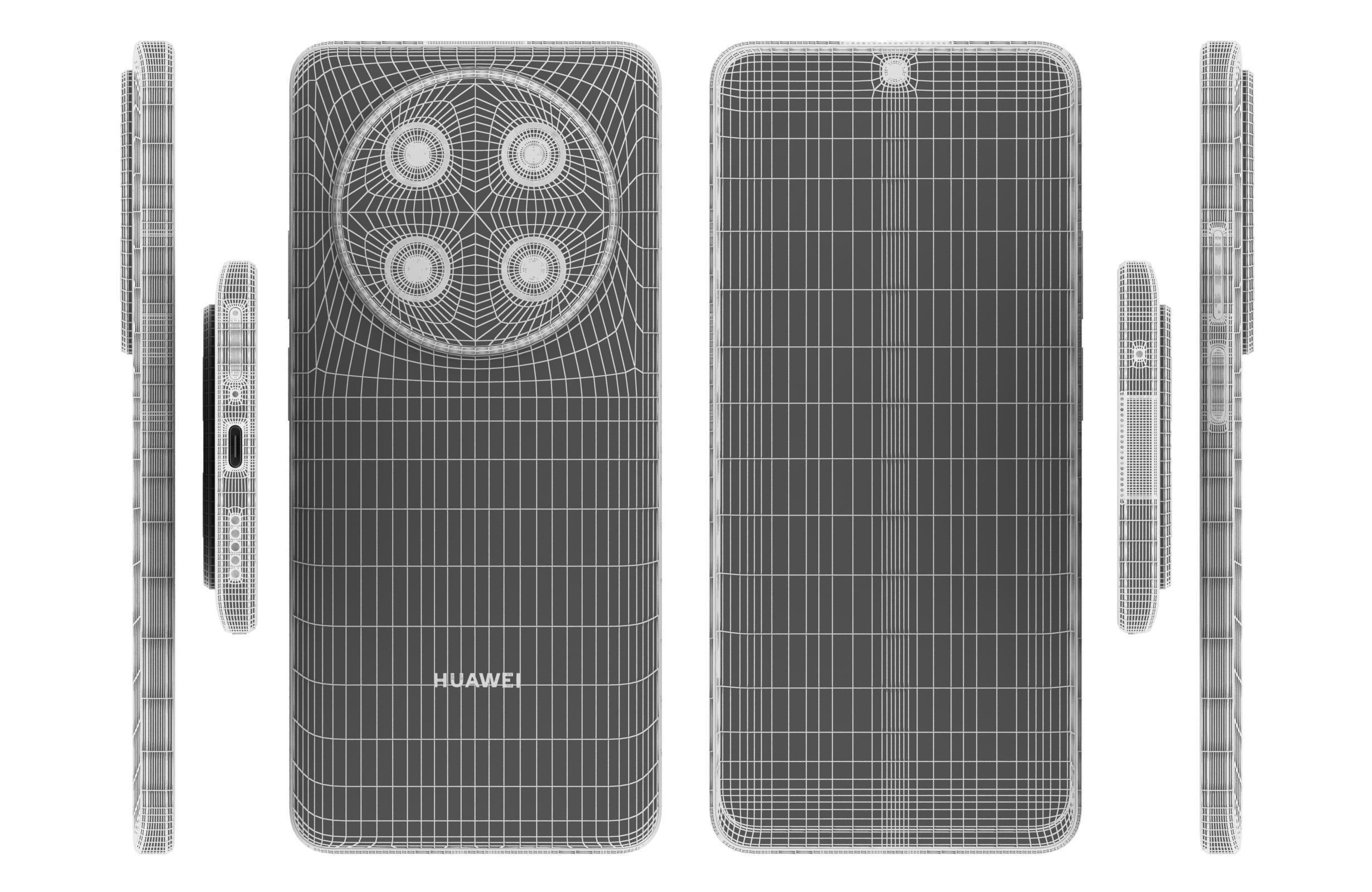 Huawei Enjoy 70 Pro All Colors 3D model_28