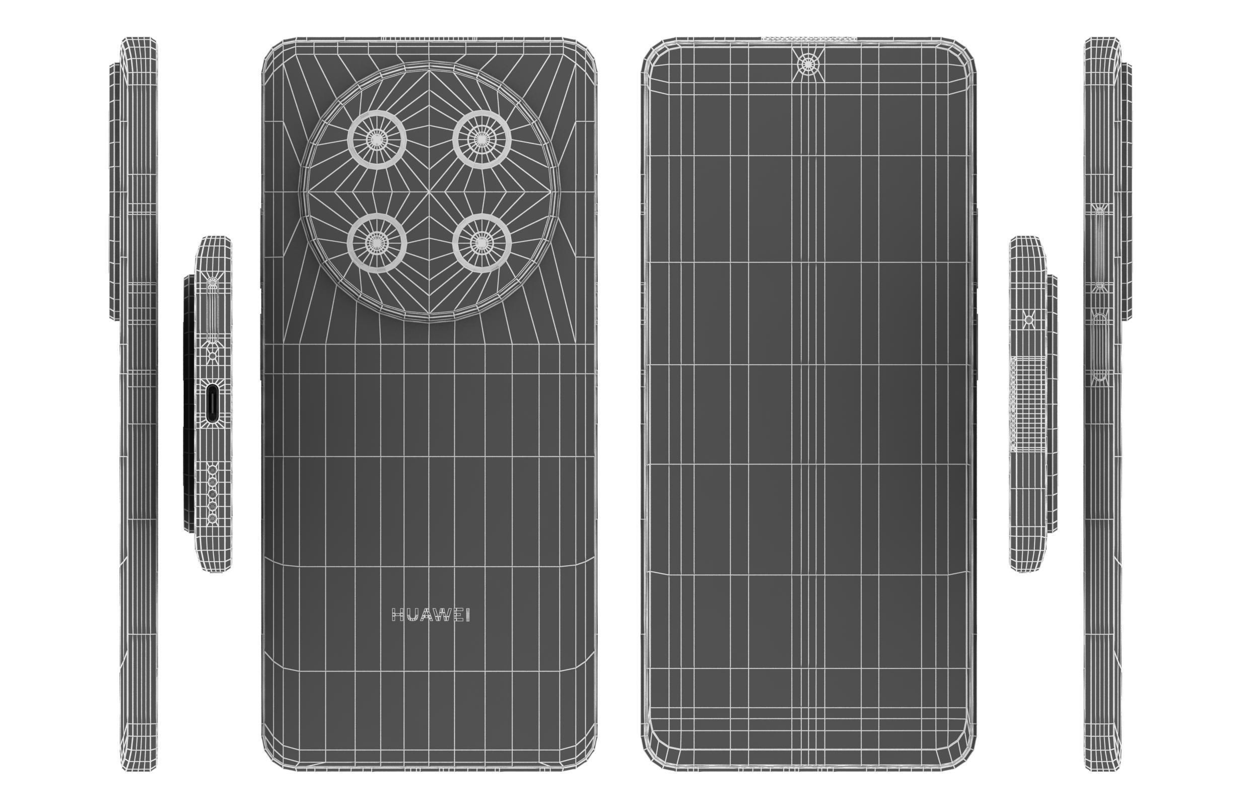 Huawei Enjoy 70 Pro All Colors 3D model_27