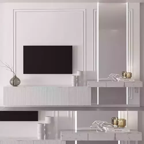 Bedroom Furniture Composition 08