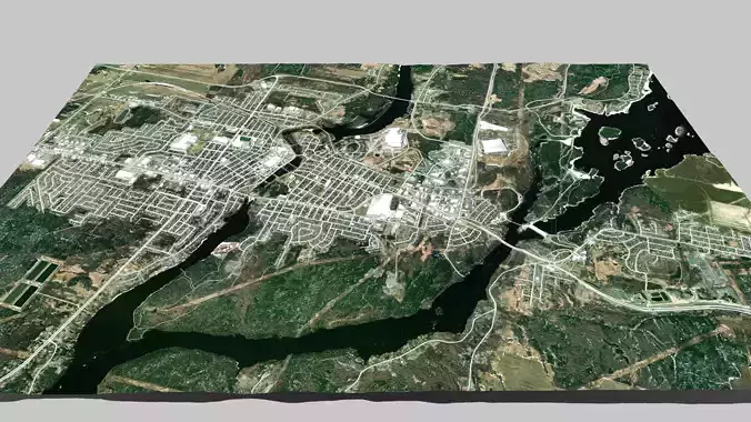 Cityscape Alma Canada