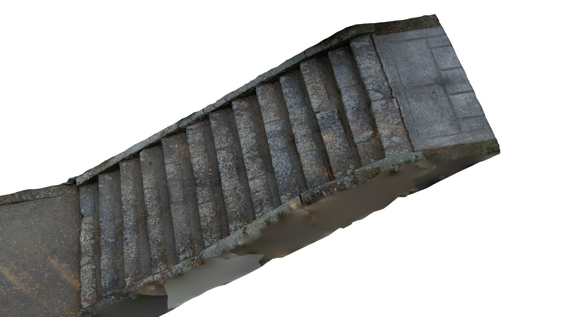 Stone Stairs-01 3D model_5