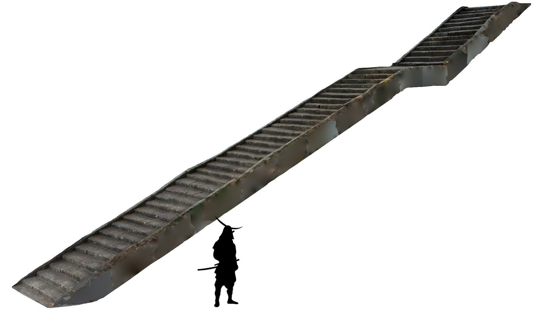 Stone Stairs-01 3D model_3