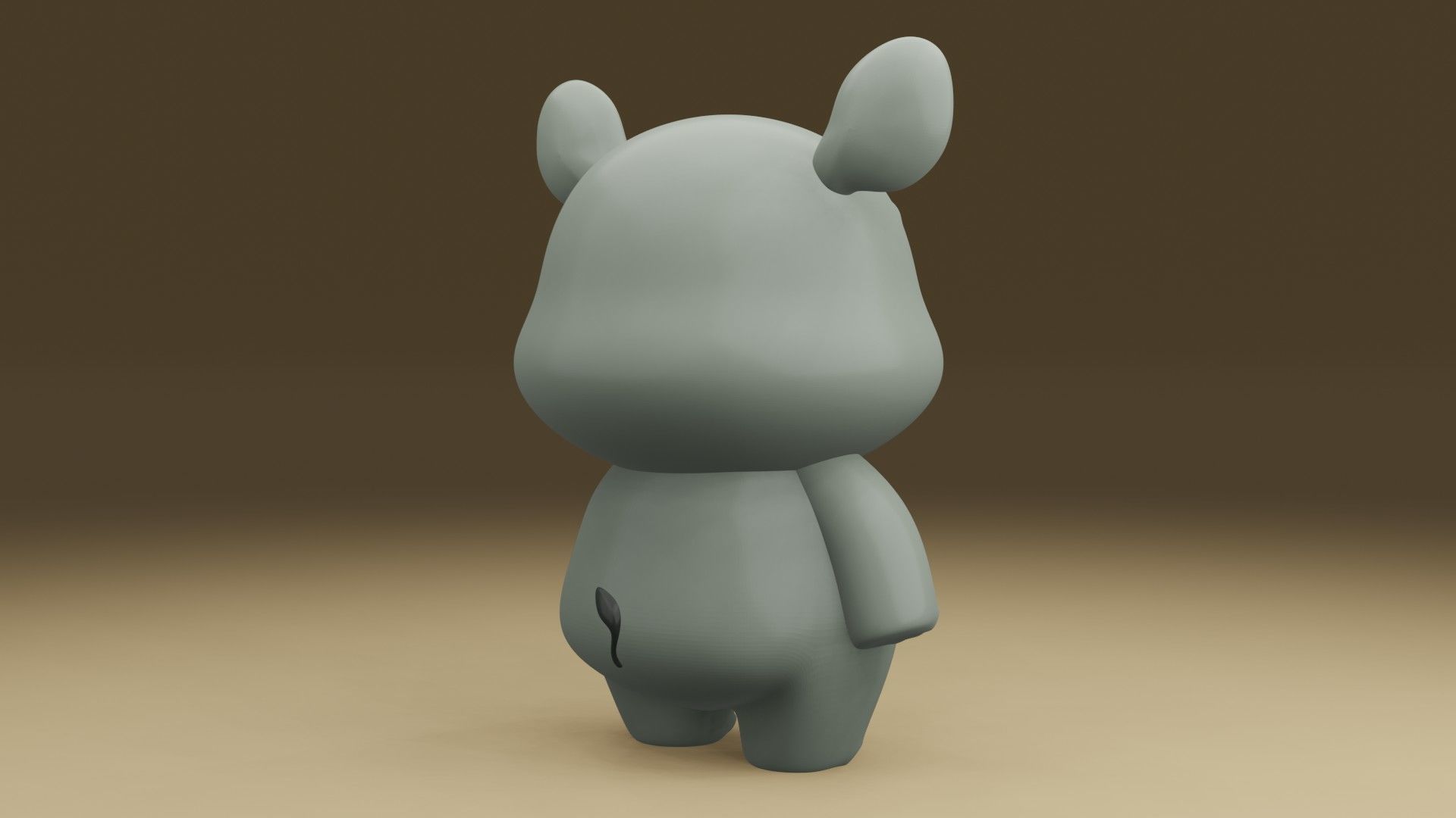 rhinoceros 3D print model_10