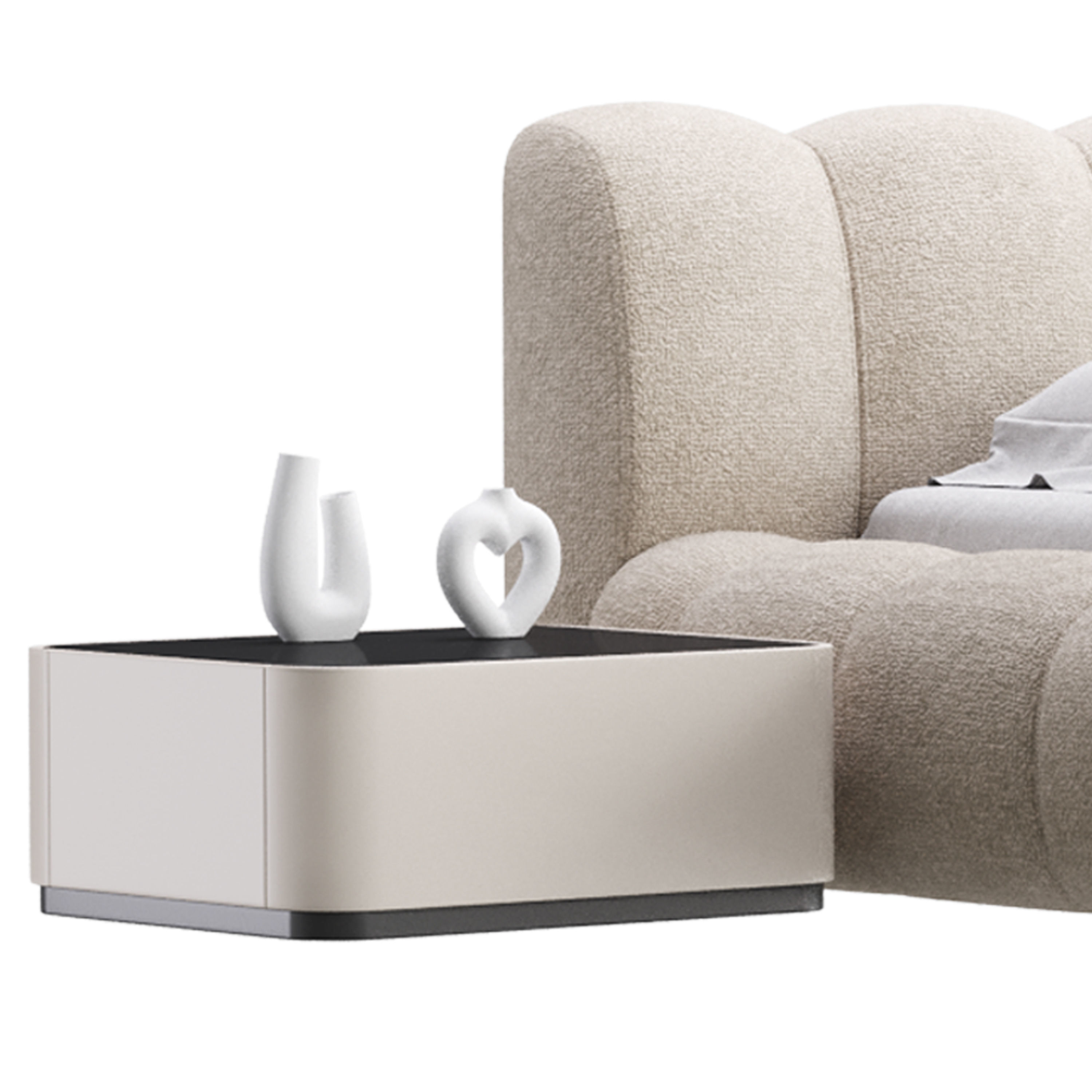 LILY bed with storages 3D model_6