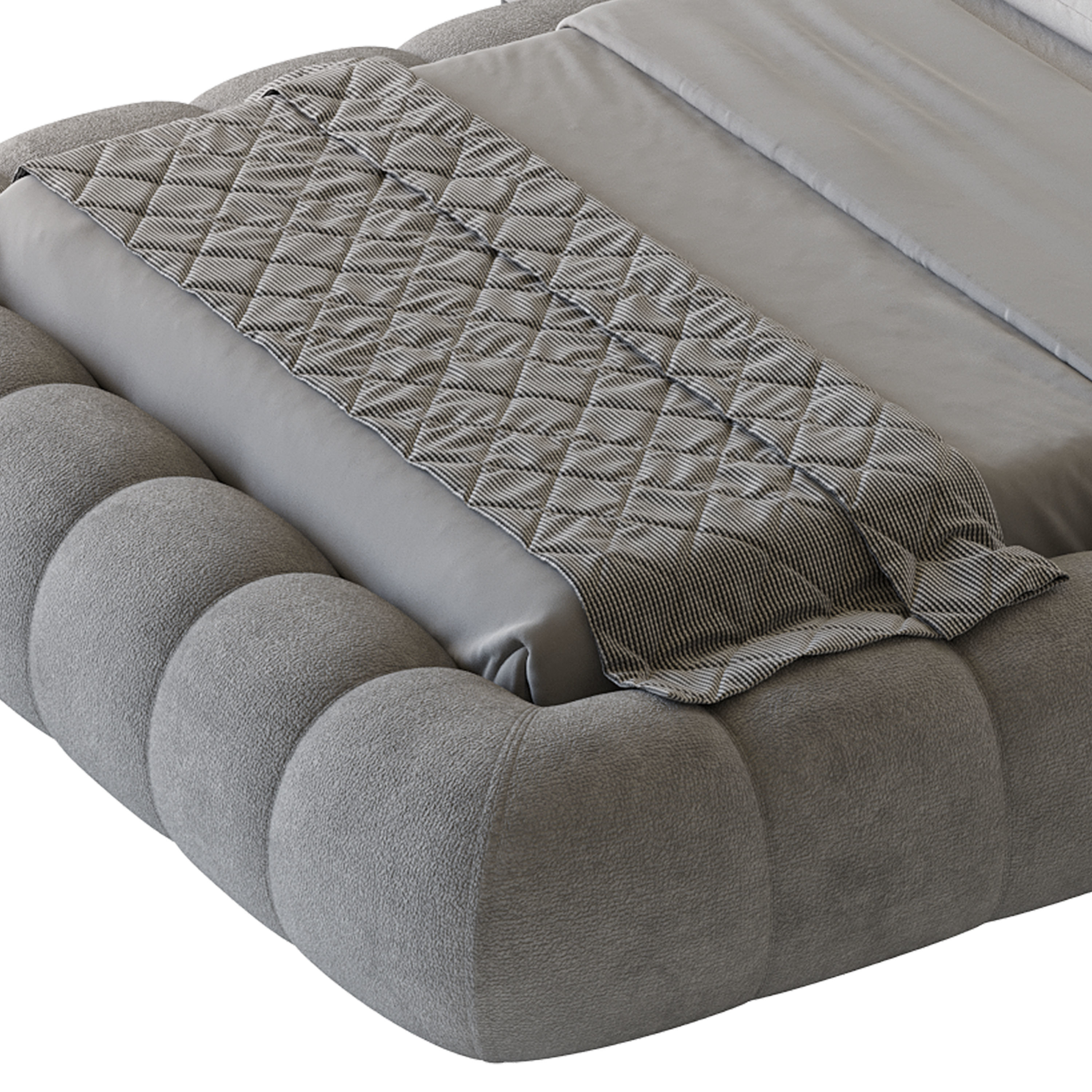 LILY bed with storages 3D model_23