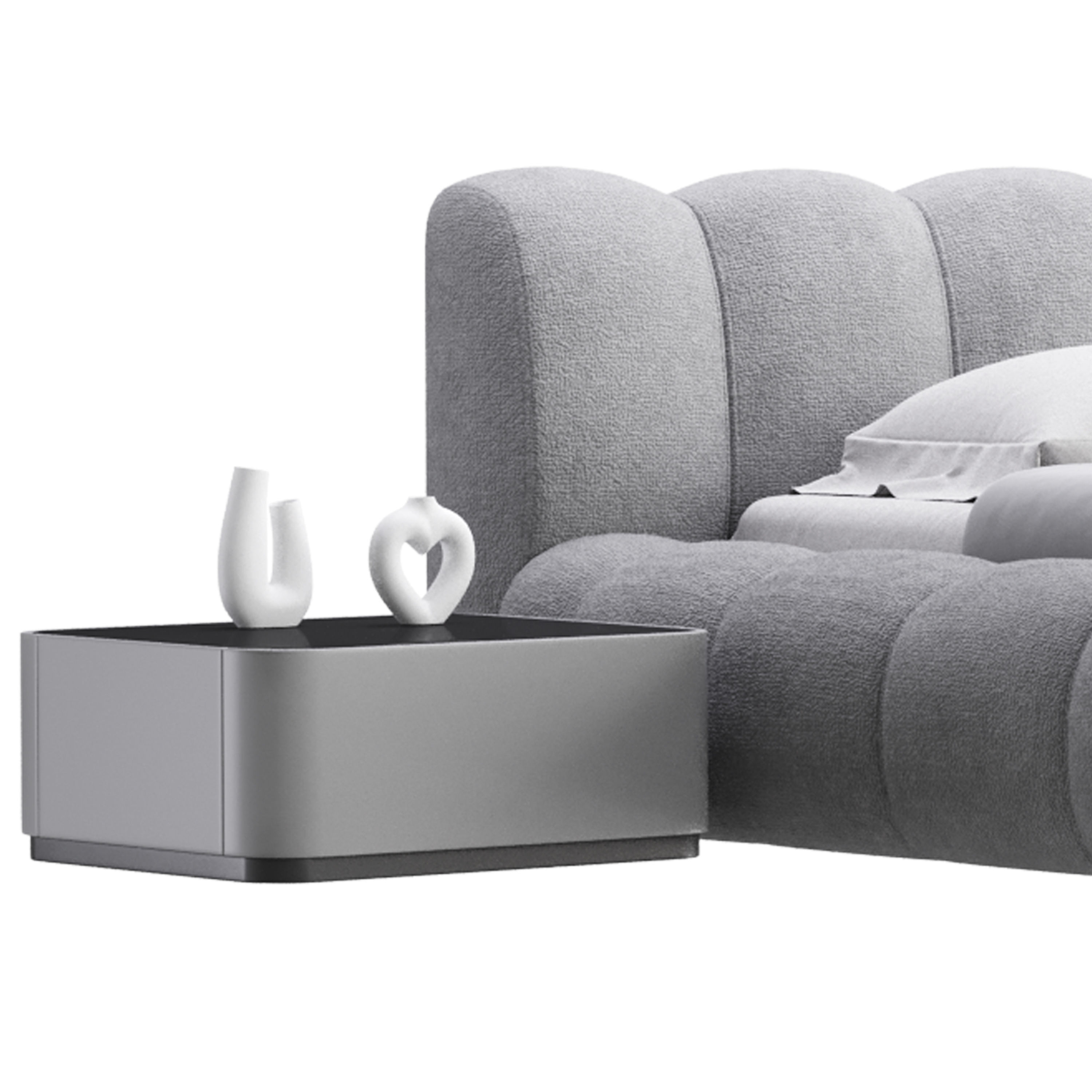 LILY bed with storages 3D model_11