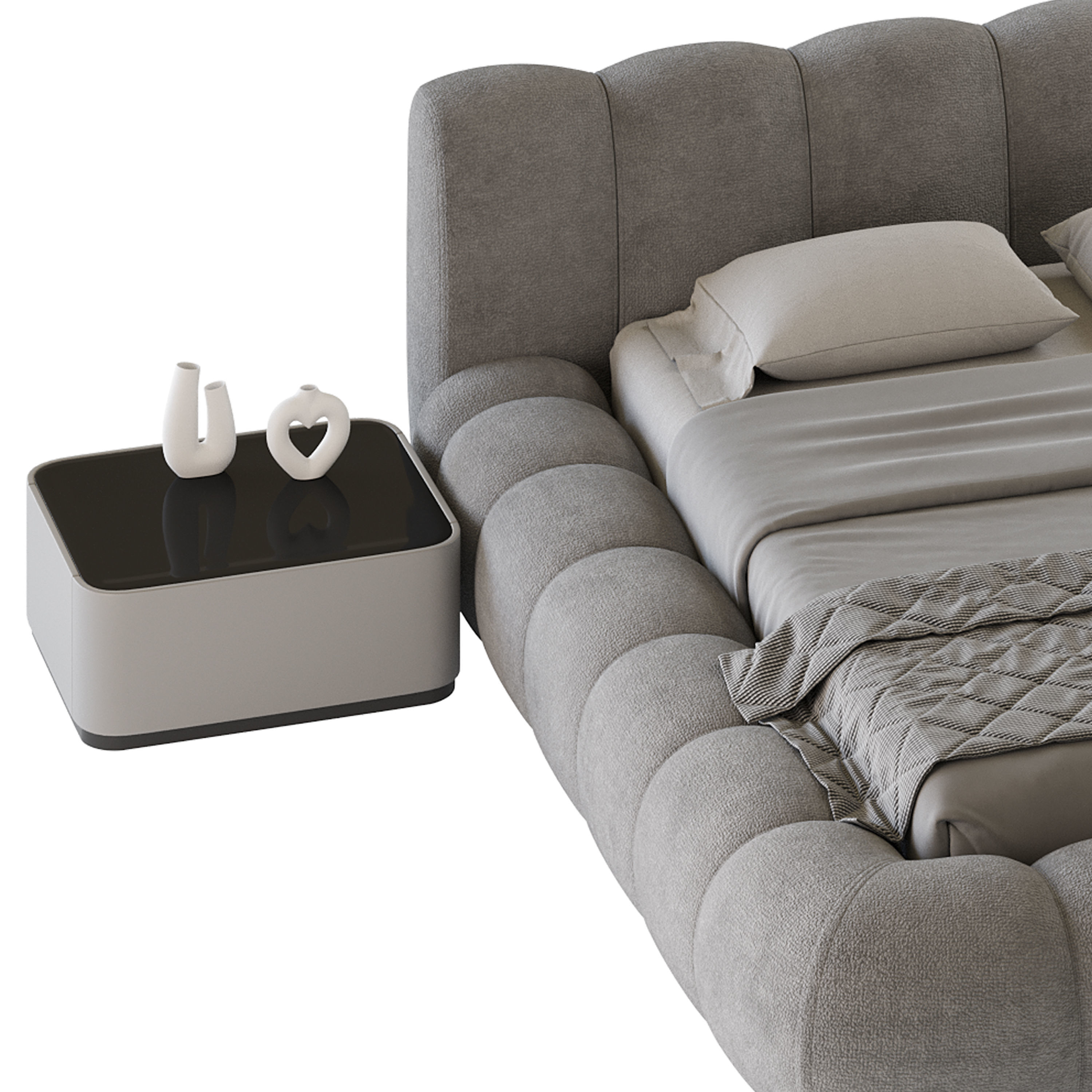 LILY bed with storages 3D model_17