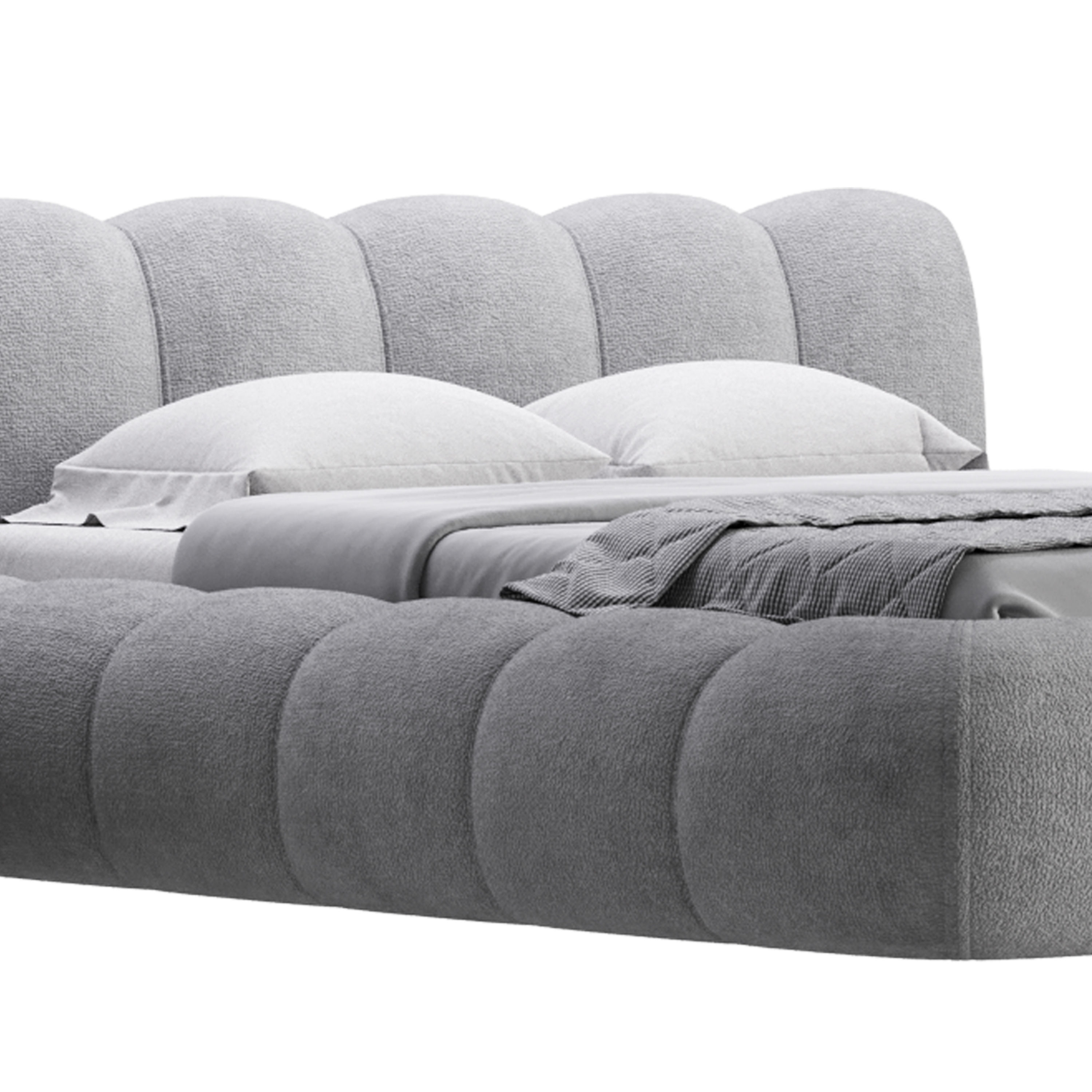 LILY bed with storages 3D model_13