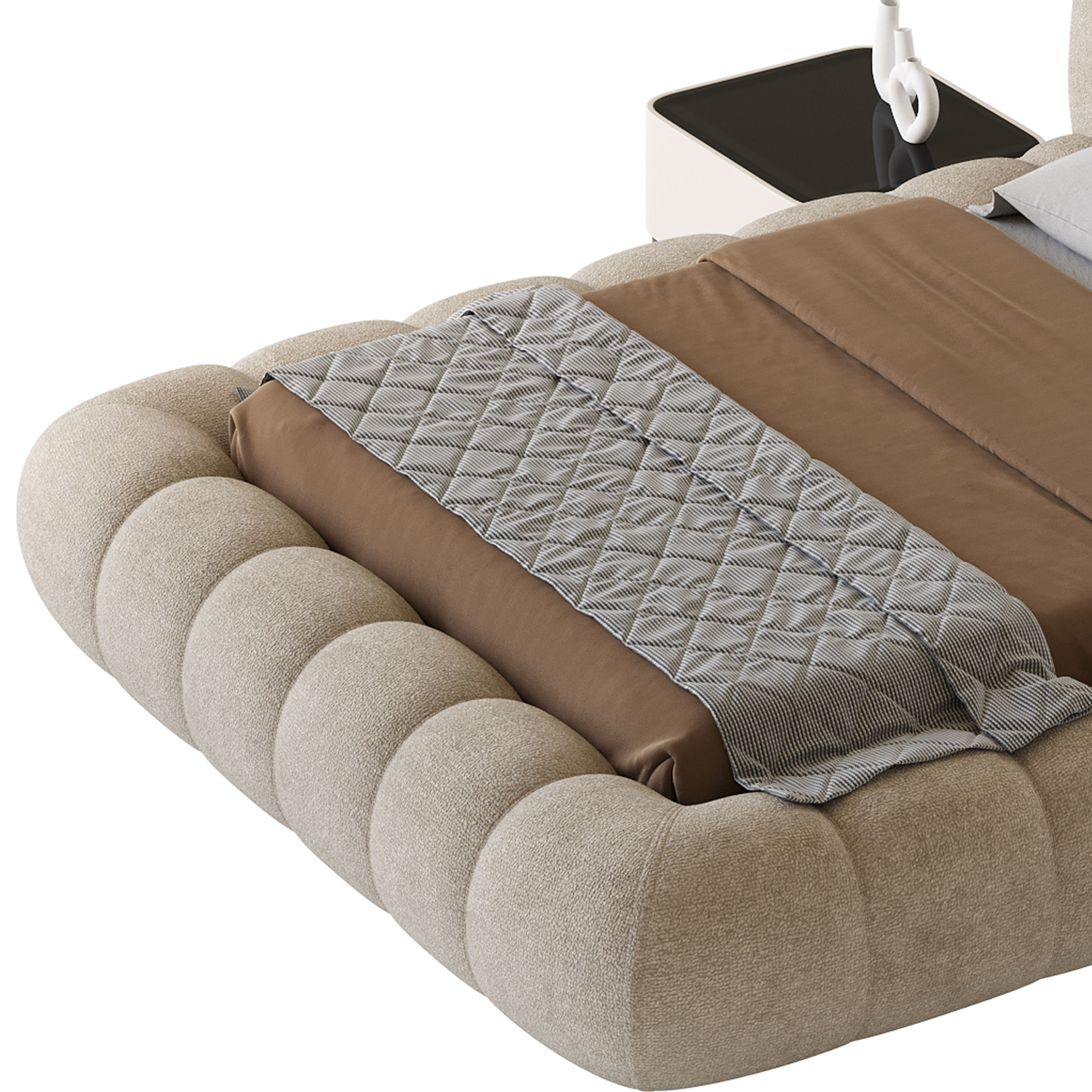 LILY bed with storages 3D model_16