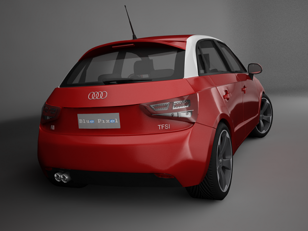 Audi A1 Sportback 3D model_5