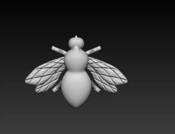 Bee Model 3D print model_0